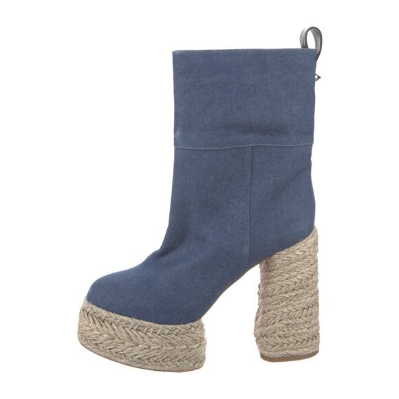 ❤️Christian Louboutin Denim Boots❤️ - Picture 2 of 5